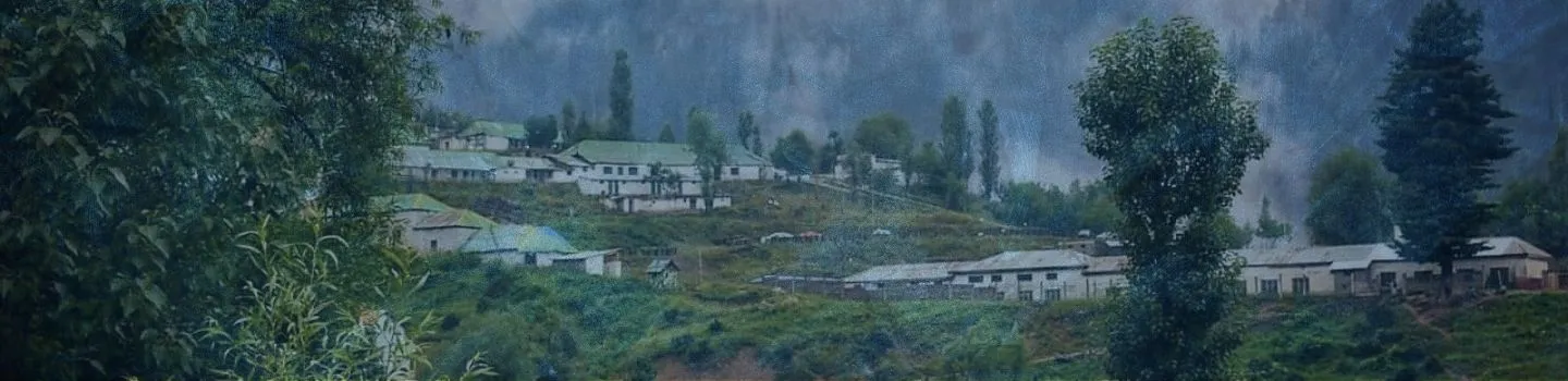A beautiful location in Neelum Valley, Pakistan