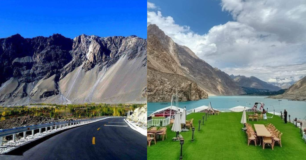 The most beautiful scenes of hunza valley on a honeymoon trip for couples