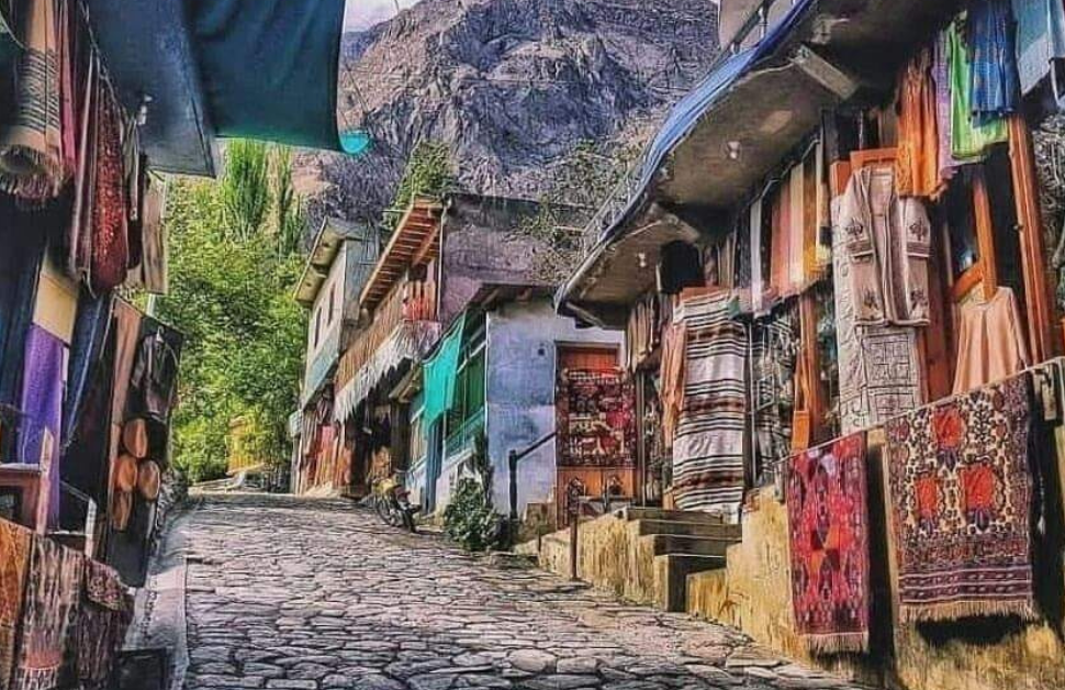 A most stunning view of Karimabad Bazzar Hunza Valley