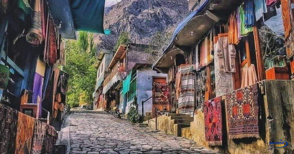 A most stunning view of Karimabad Bazzar Hunza Valley